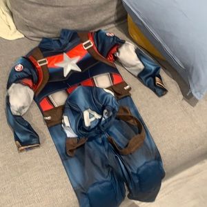 3T captain America costume